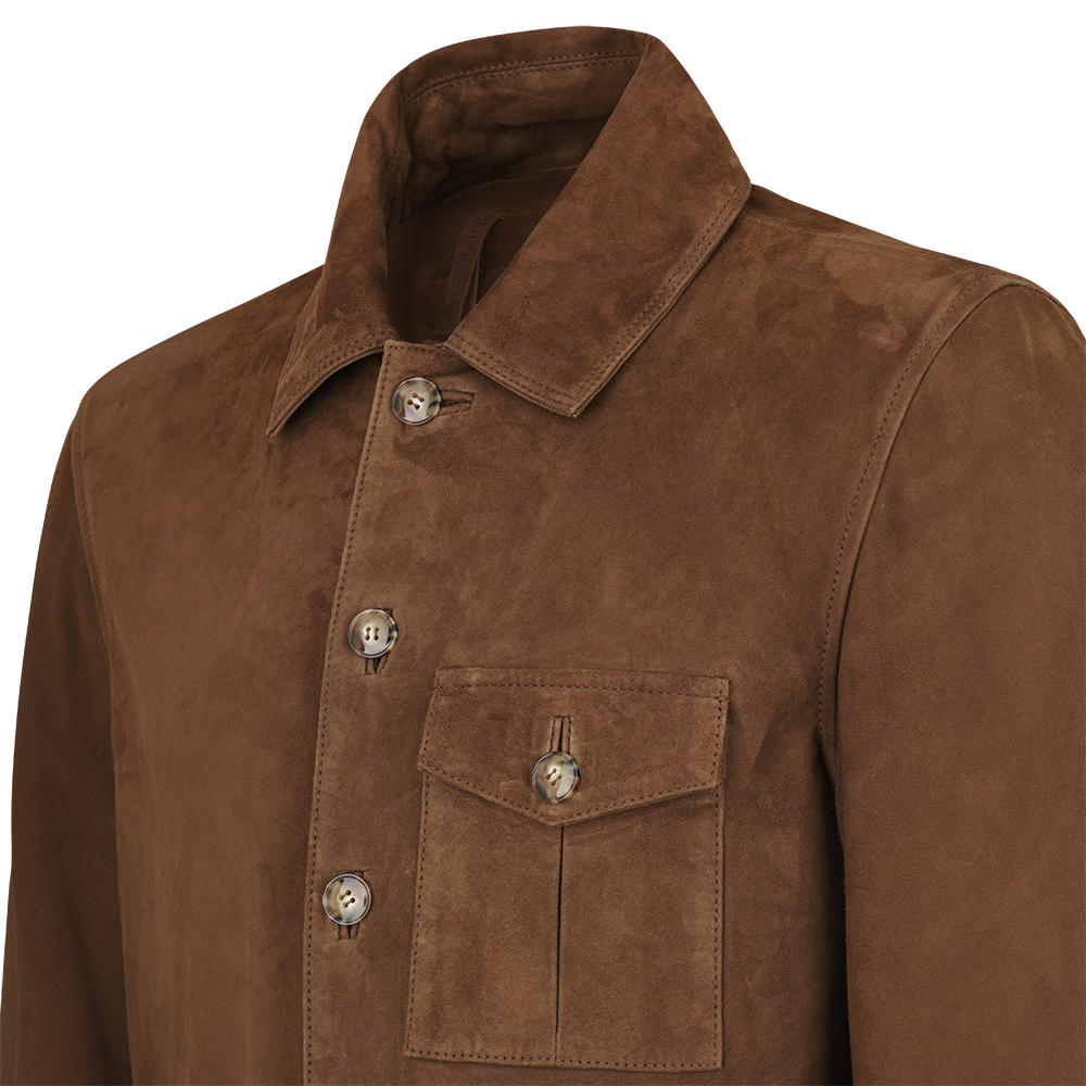 Herren Leder-Hemd-Jacke »Artisan«