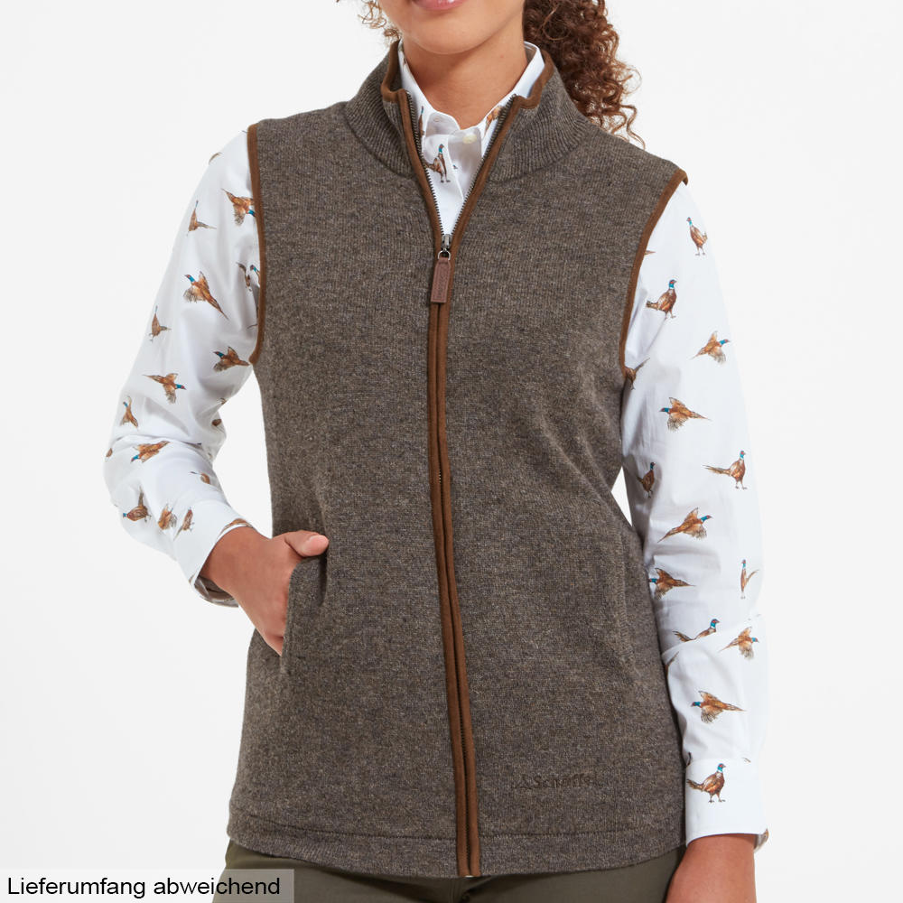 Schöffel Gilet en laine de mouton Windstopper pour femmes