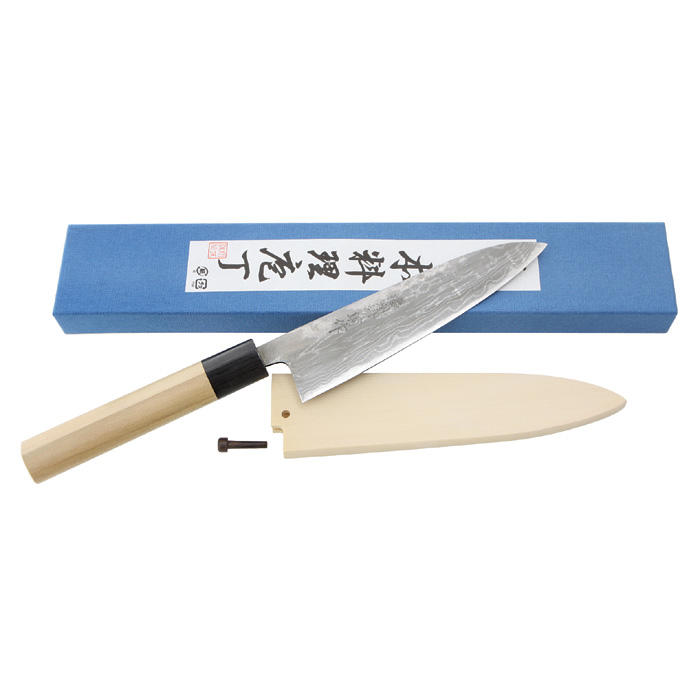Hayashi Hocho, mit Holzscheide, Gyuto (Fisch- und Fleischmesser)