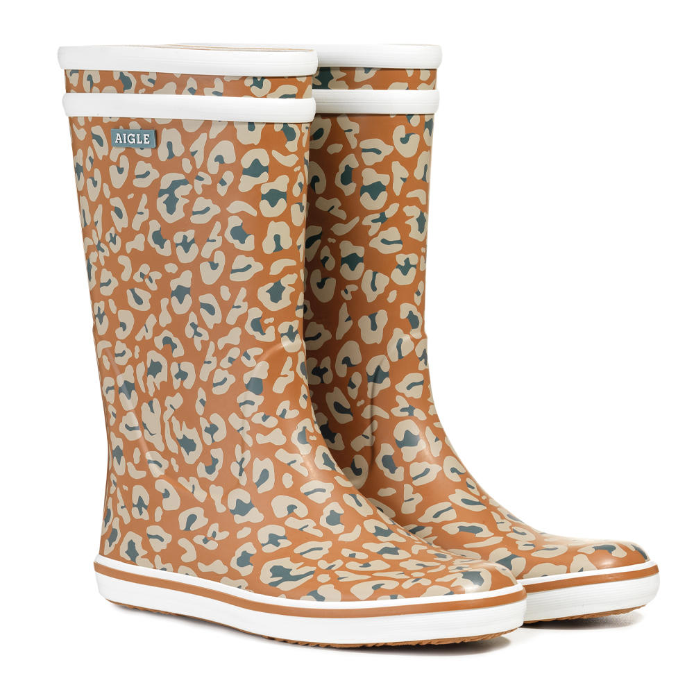 Bottes Aigle » Malouine Pt «, Léopard