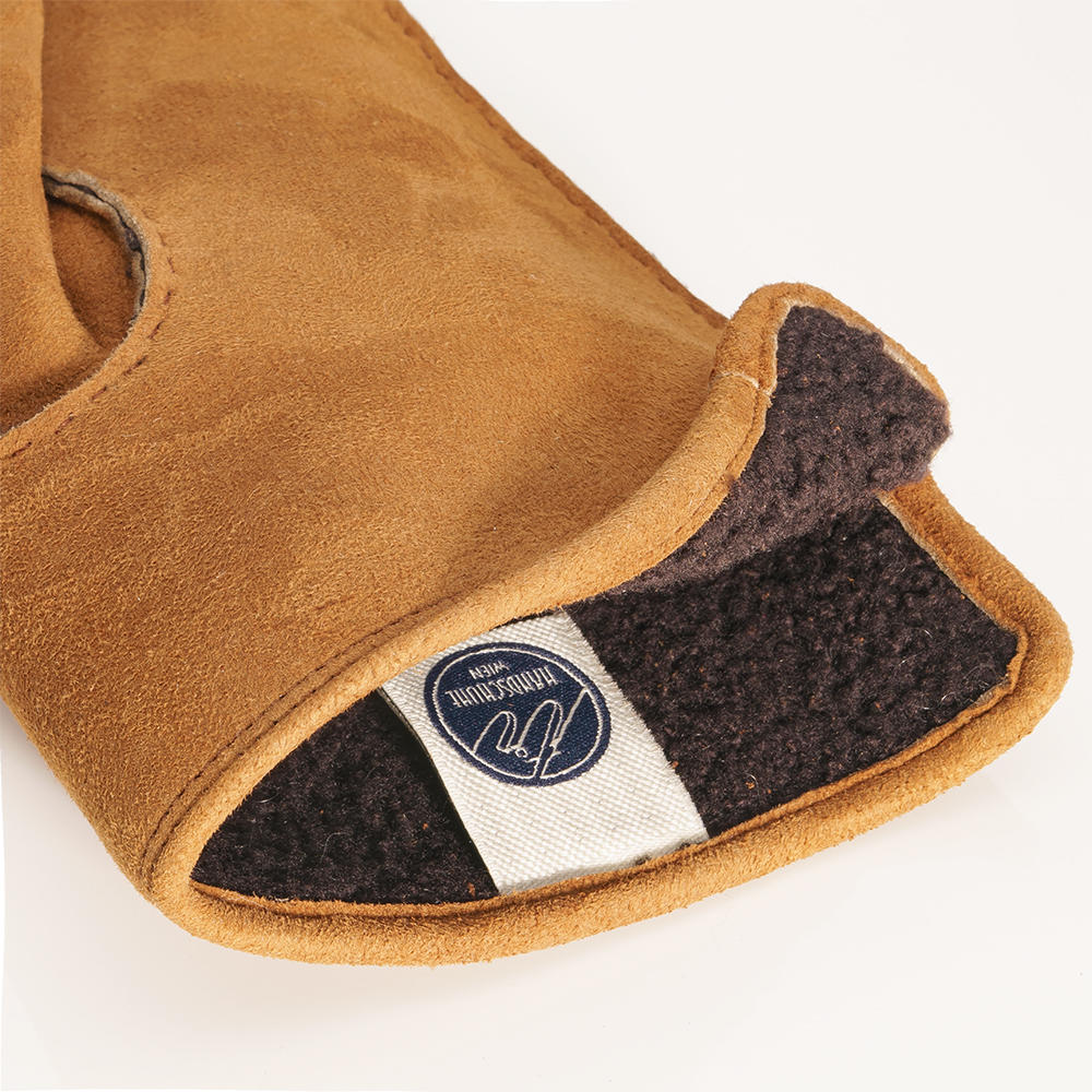 Herren Handschuhe KAPRUN, Lammfell gewachsen