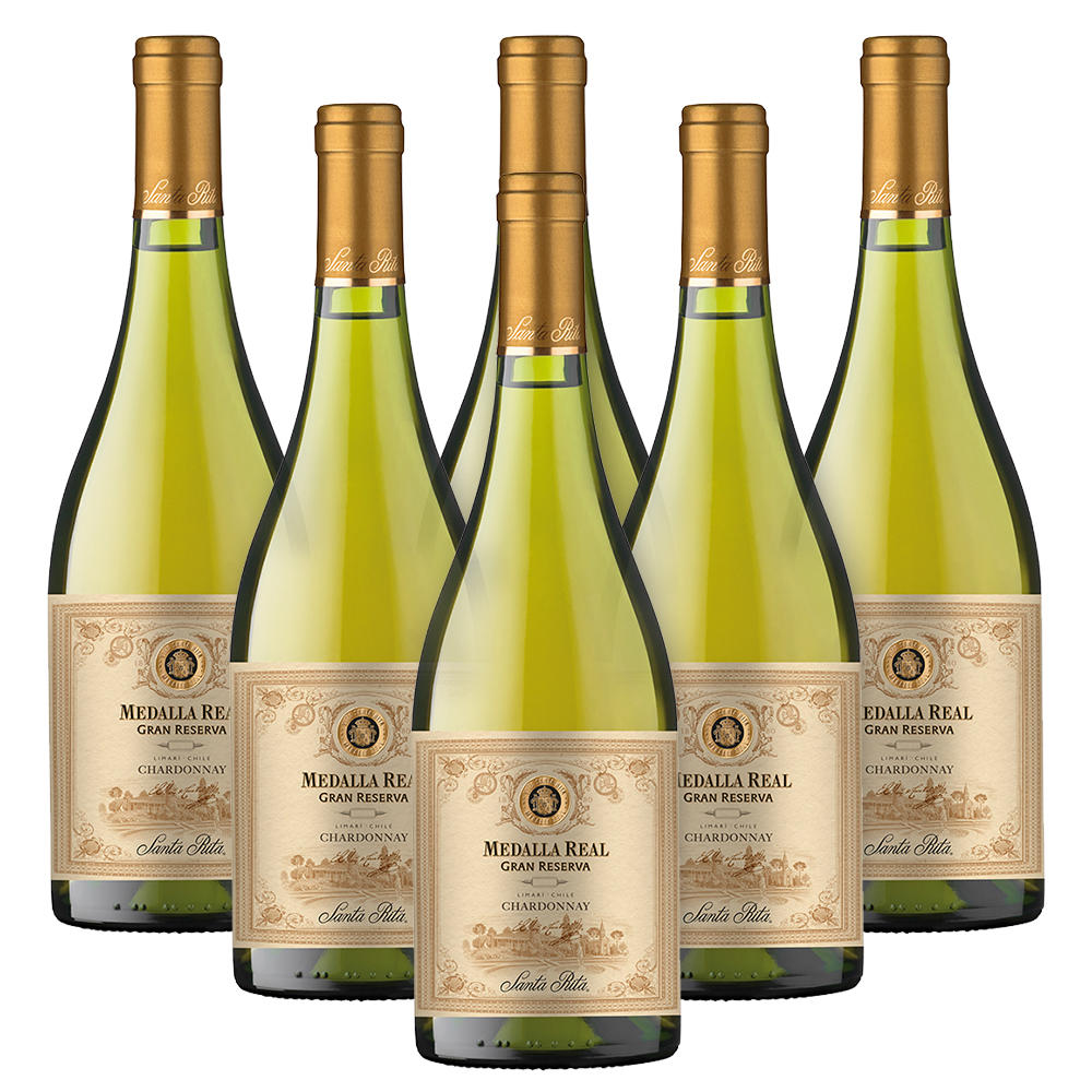 Weißwein, Medalla Real Gran Reserva Chardonnay  // 6 x 750 ml // 13,5 % vol.