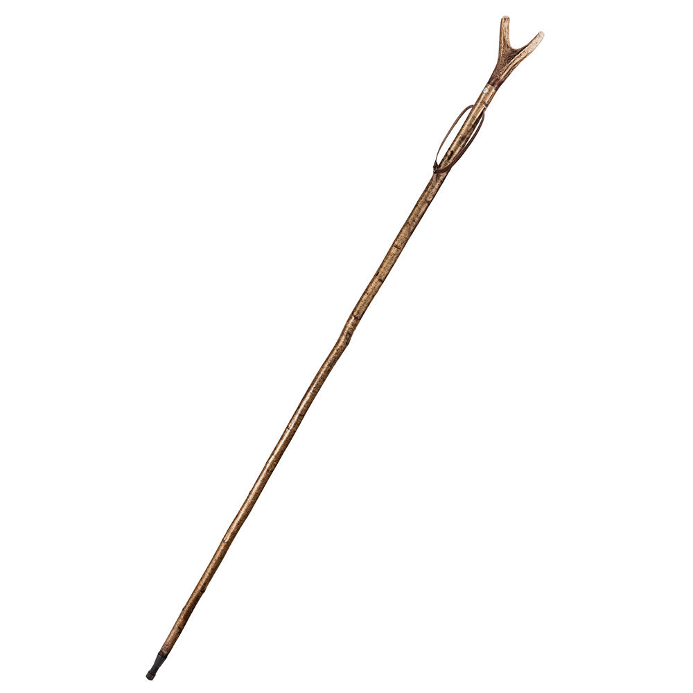 Gastrock Zielstock Hirschhorngabel, 1-teilig, 1,60 m