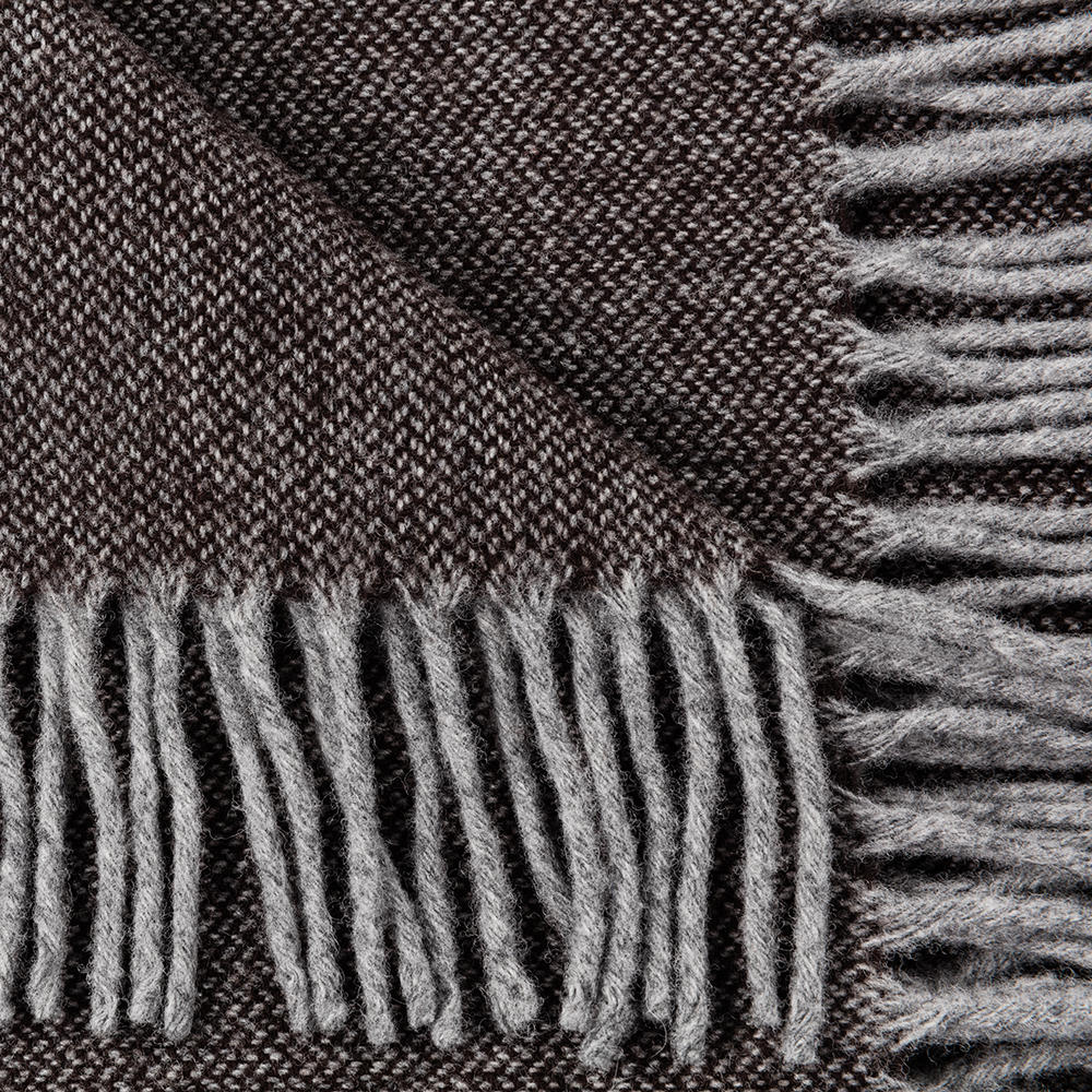 Faribault Wolldecke Twill, braun