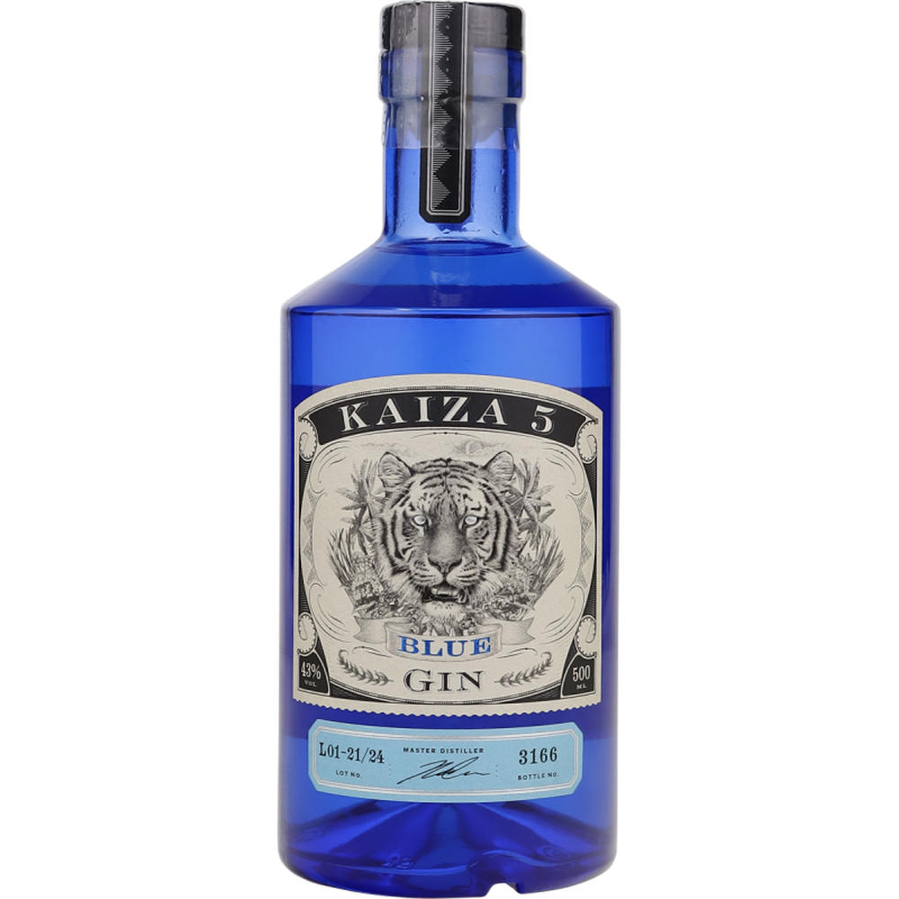 Kaiza 5 Blue Gin, 500 ml, 43 % vol