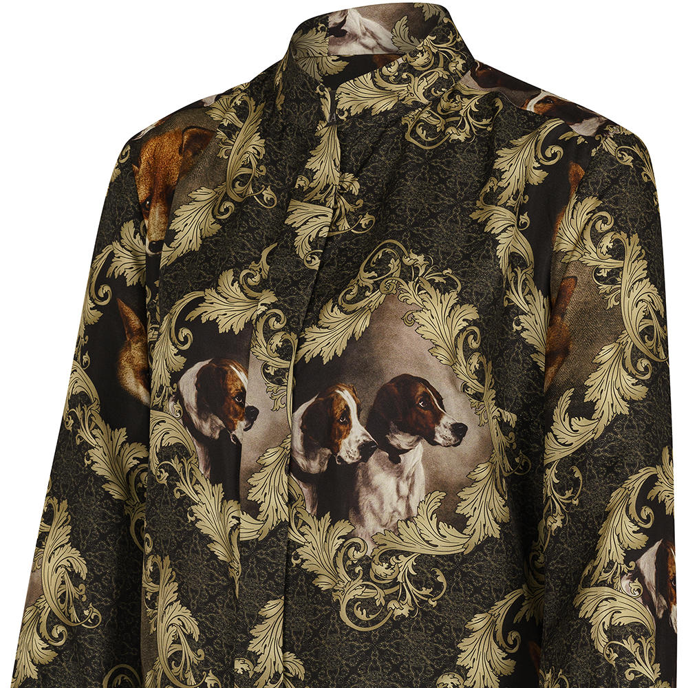 Sara Tiara Silk Dress, Fox & Hound