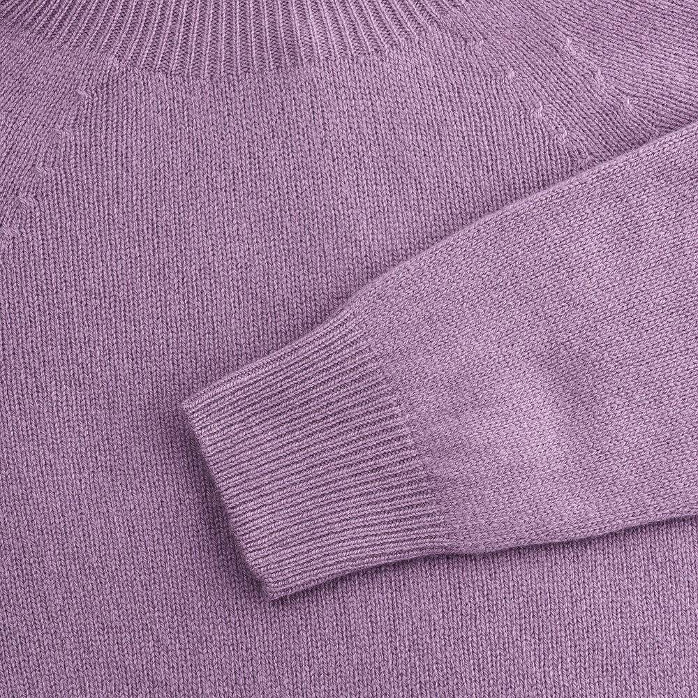 Pull à col roulé pour femme