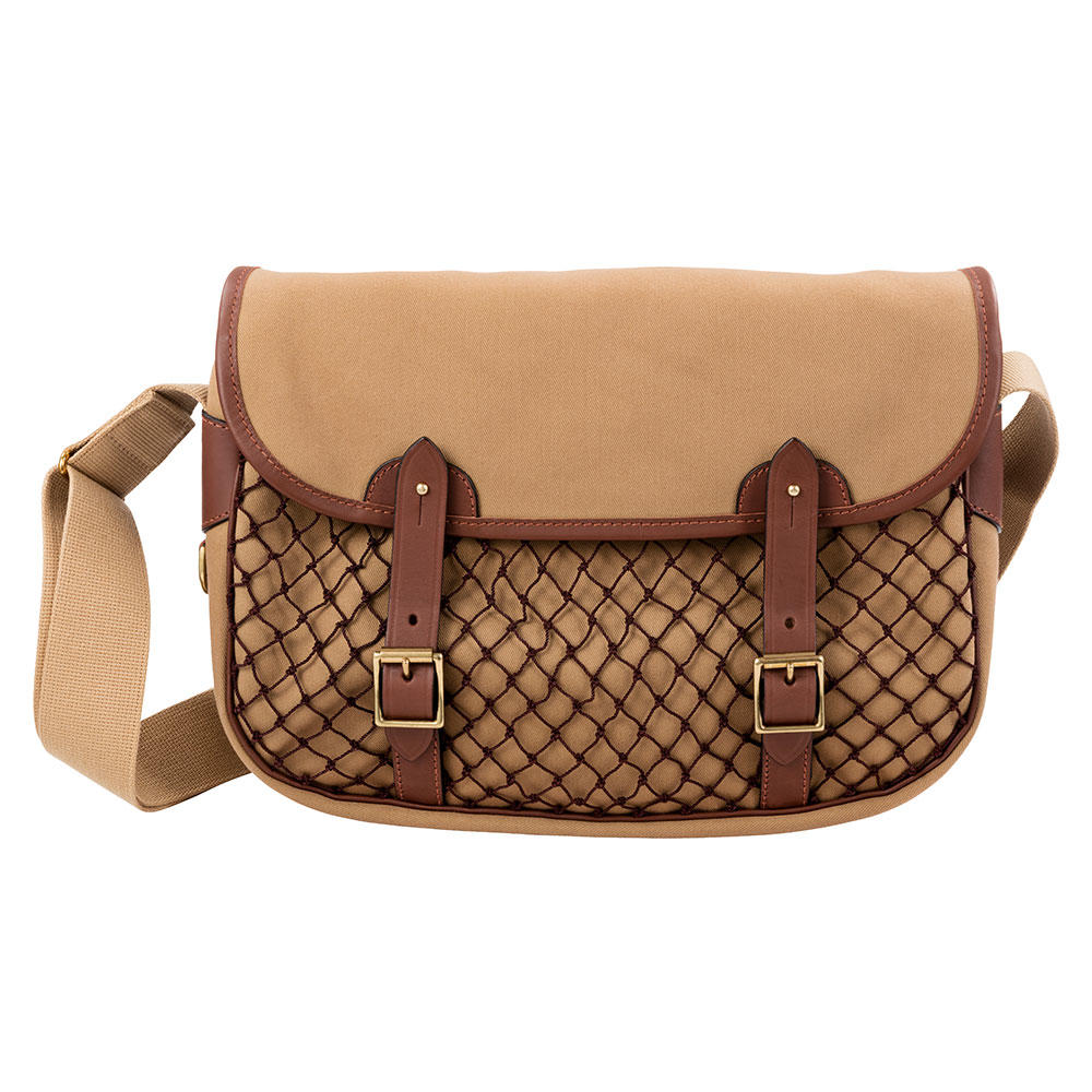 Croots Jagdtasche, mit Netz, Dalby