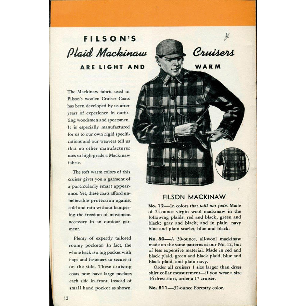 Filson Mackinaw Wool Cruiser