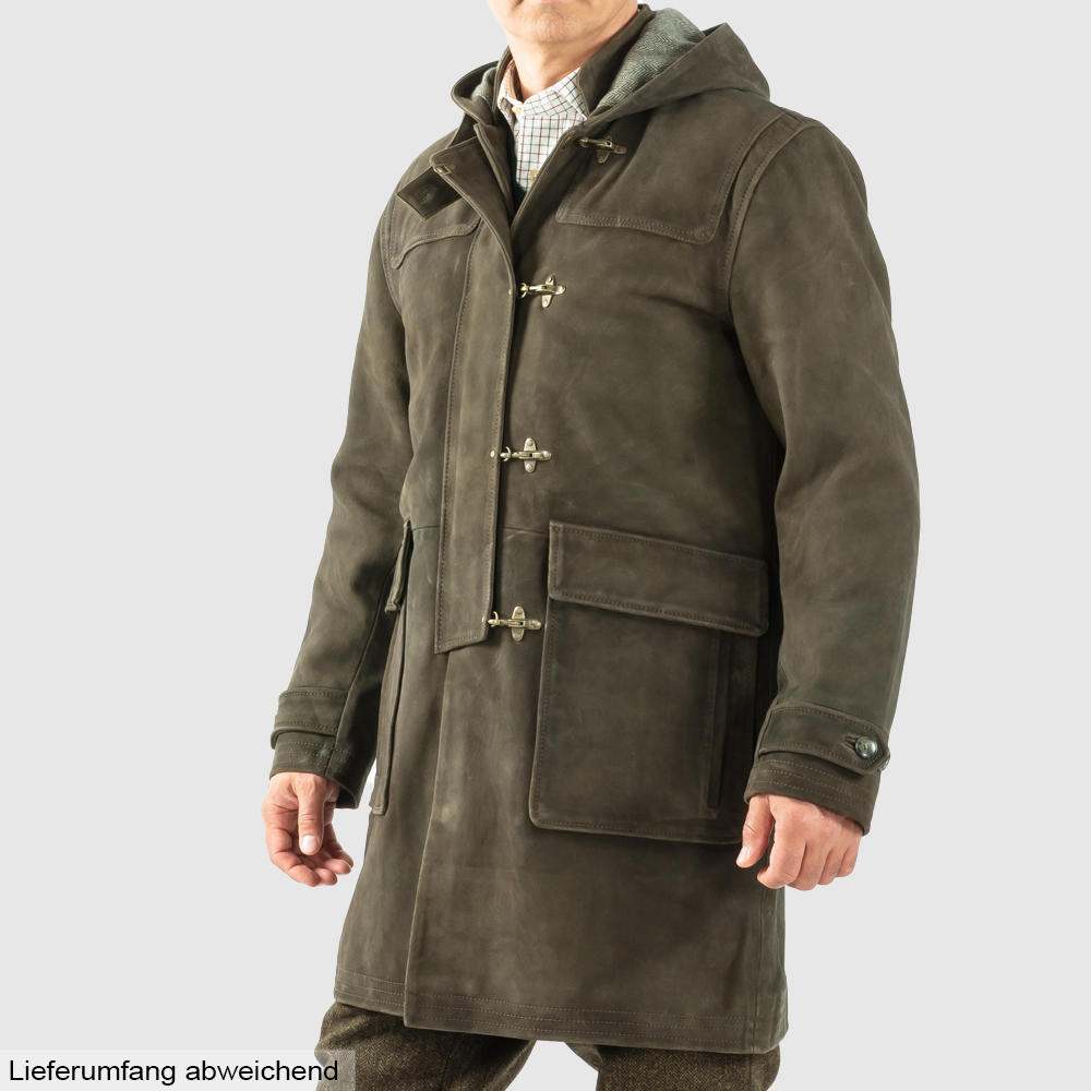 Herren Leder-Duffle Coat »Marshal«