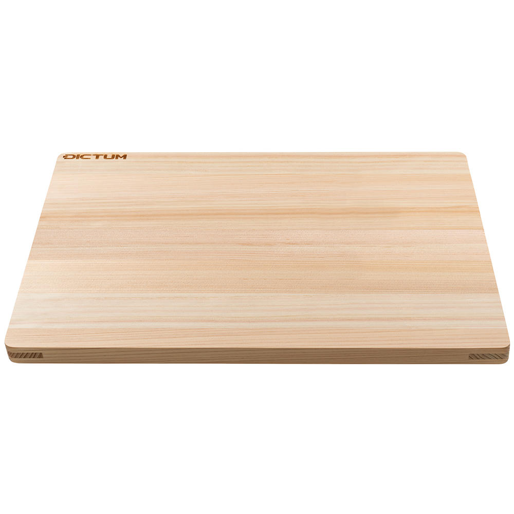 DICTUM® Schneidbrett Hinoki, 450 x 300 x 20 mm