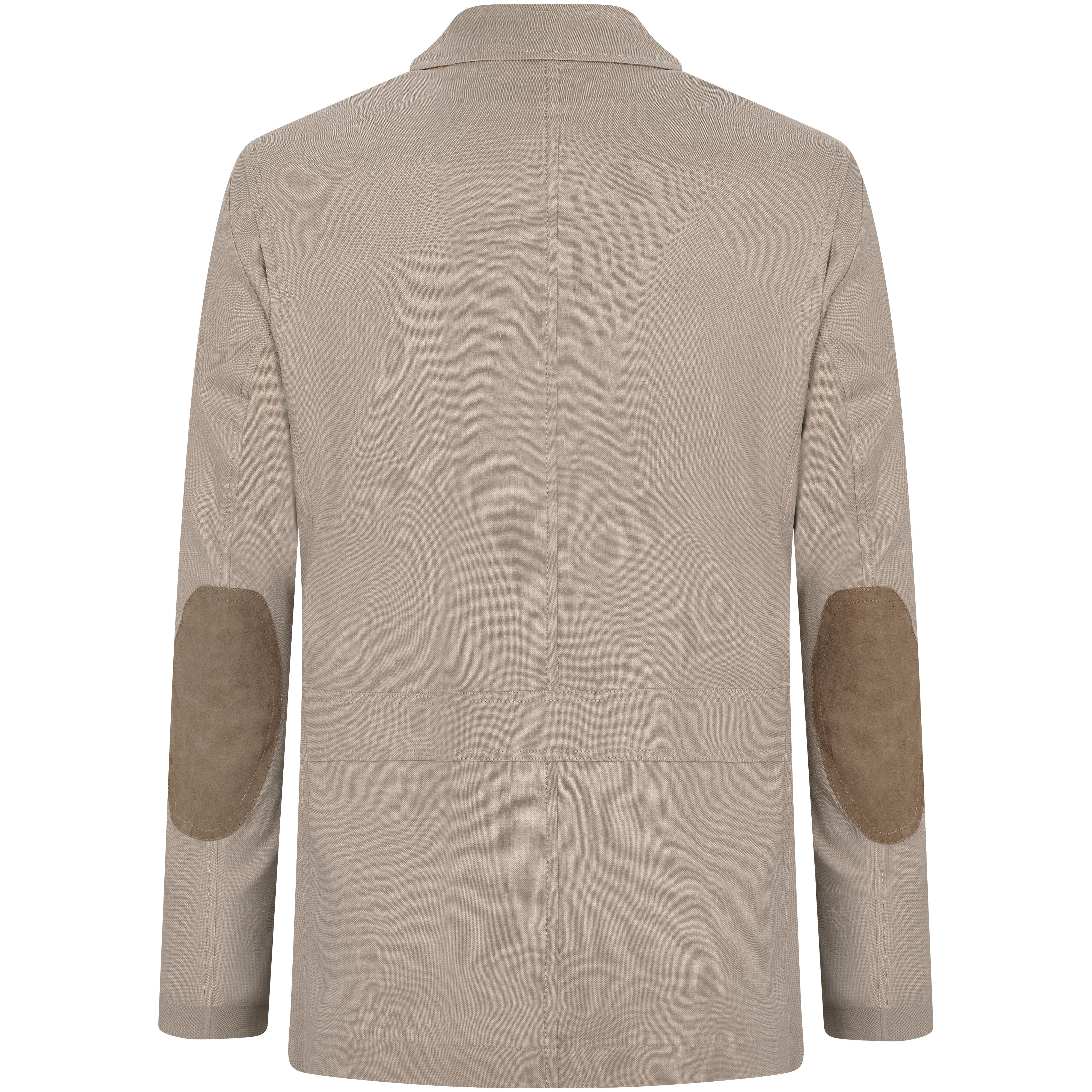 Habsburg Herren Baumwoll/Leinen Jacke »Rastenfeld«, beige, Größe 54