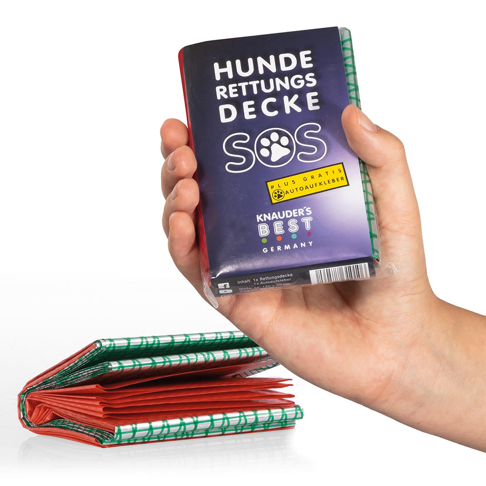 SOS Hunde-Rettungsdecke