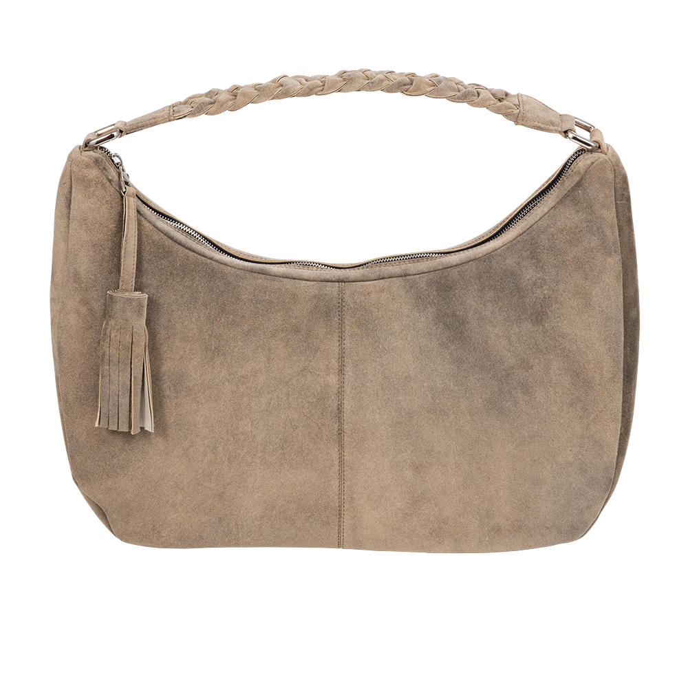 Damen Handtasche, Ziegenvelours