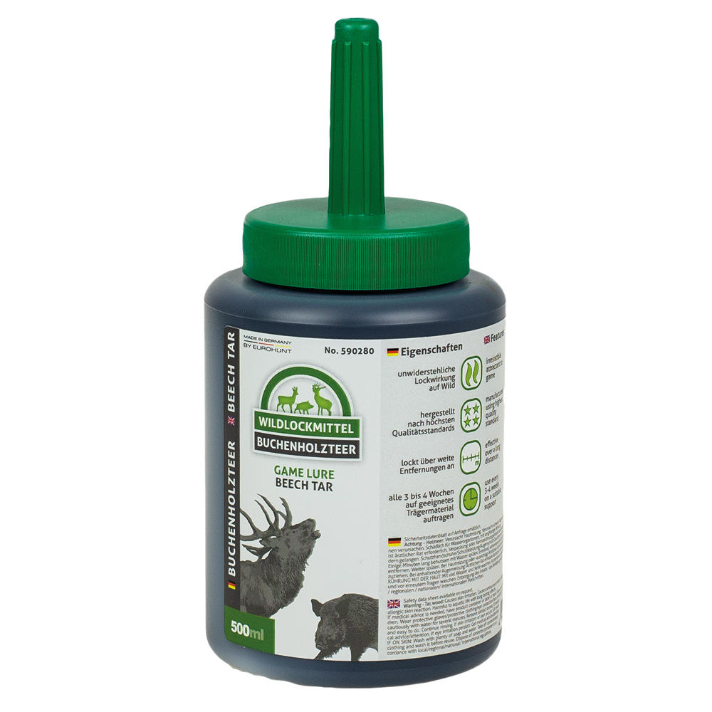 Buchenholzteer, Dose mit Pinsel, 500 ml
