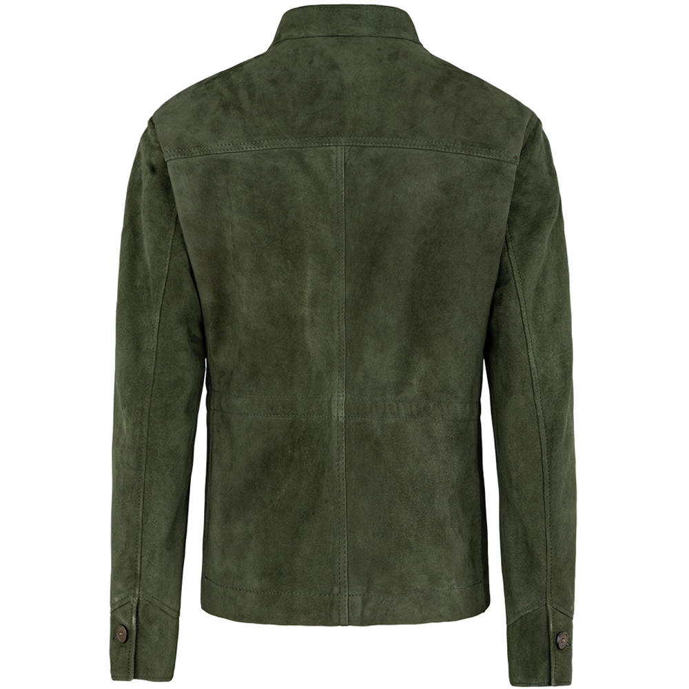 Meindl Damen Ziegenvelours Fisherman's Jacket irish green 34