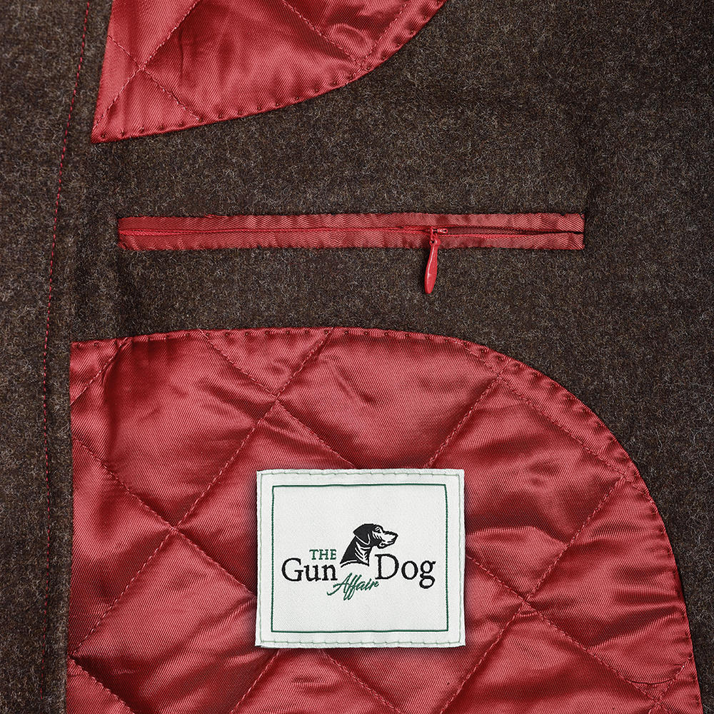 Herren-Lodenjacke, dunkelbraun