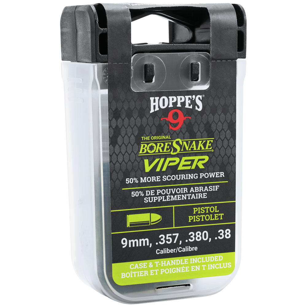 BoreSnake Viper, für Kurzwaffen, Kaliber 9 mm/.357/.38/.380