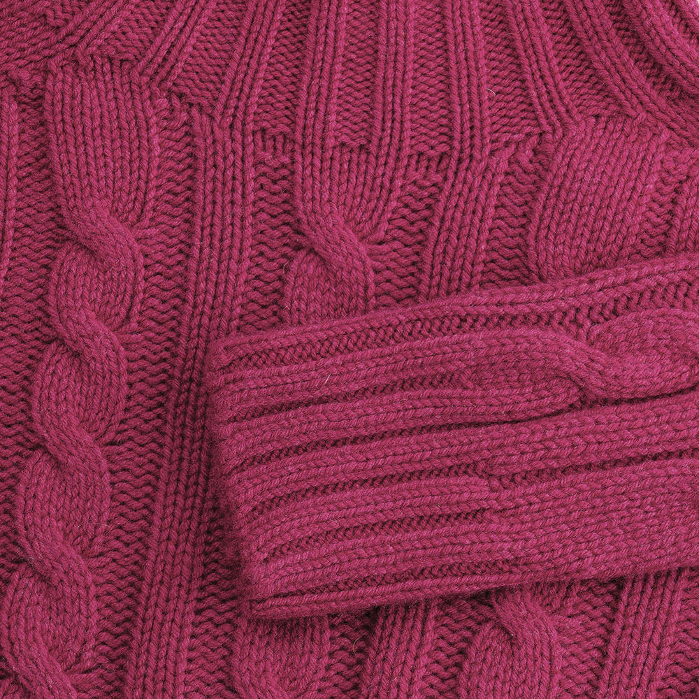 Harley Damen Zopf-Pullover