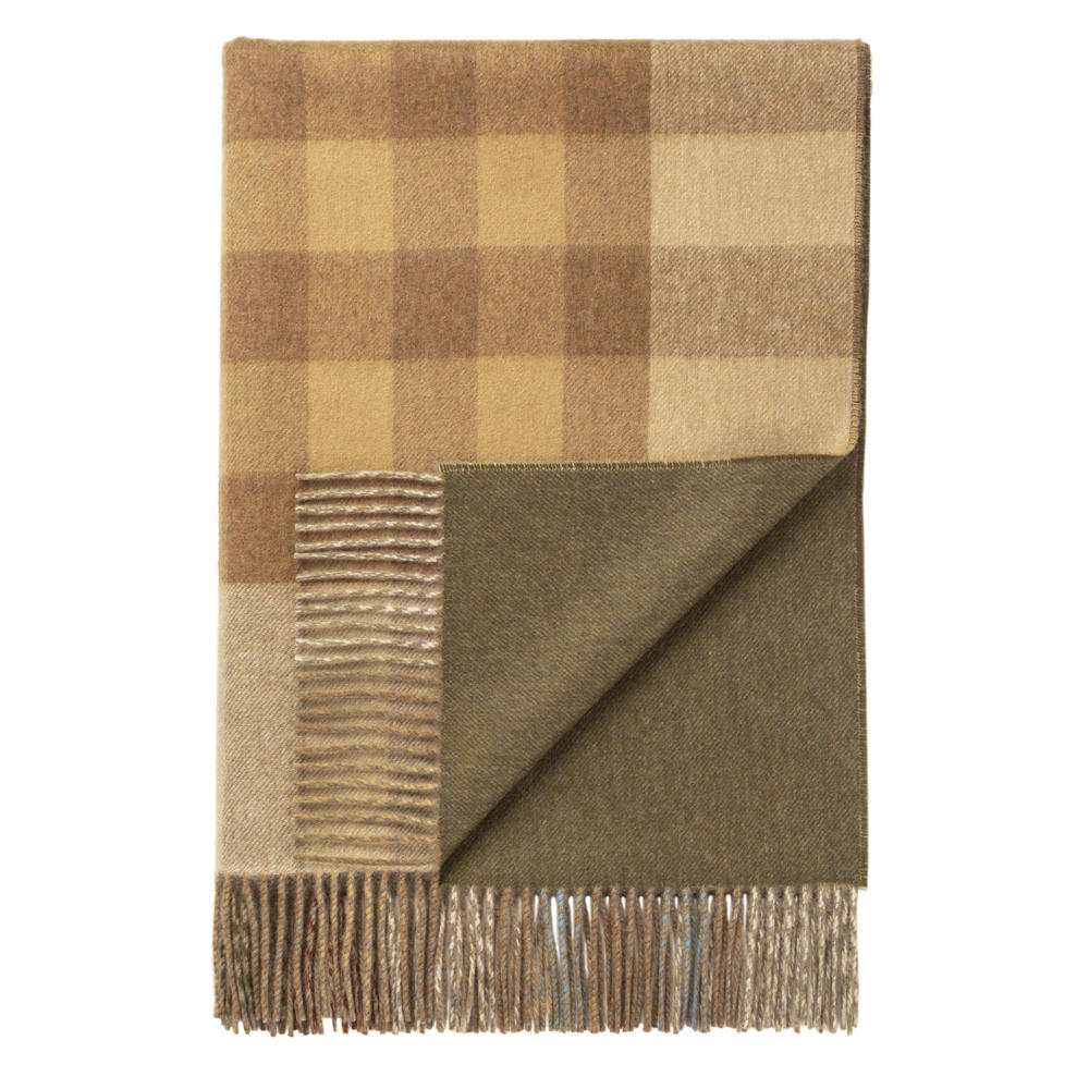 Johnstons of Elgin Kaschmir-Decke, Doubleface, deveron check