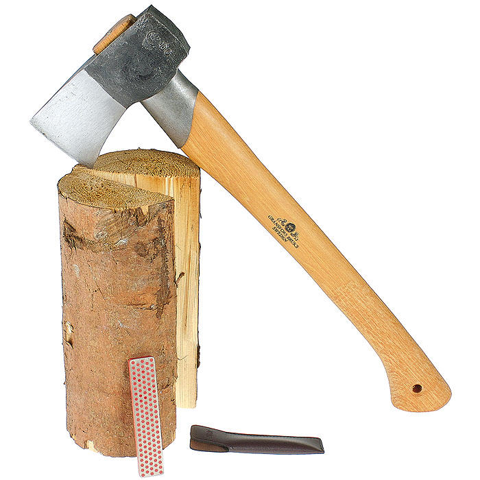 Gränsfors® Spaltbeil und Diamantschärfer-Set