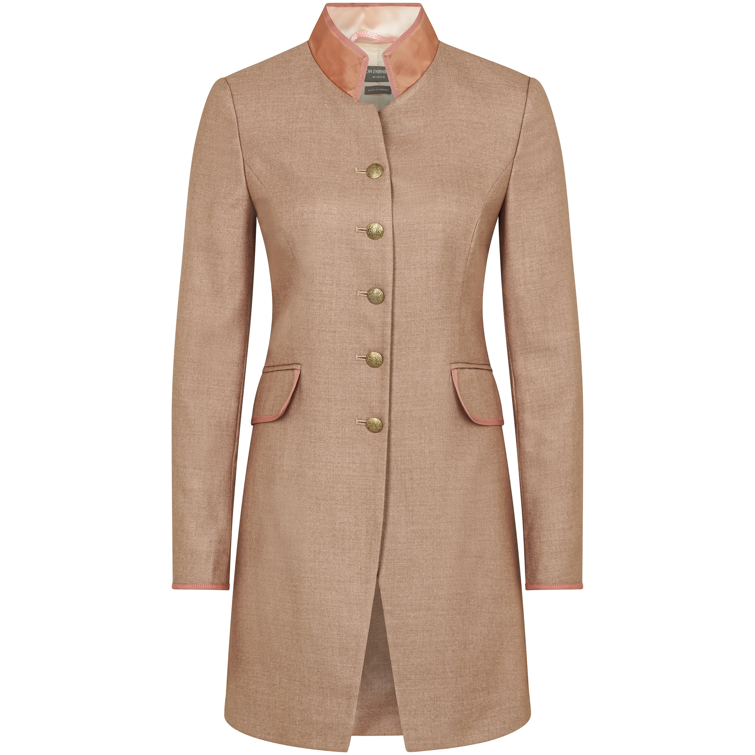 Redingote pour femme VON DÖRNBERG »Nora«, camel rouge
