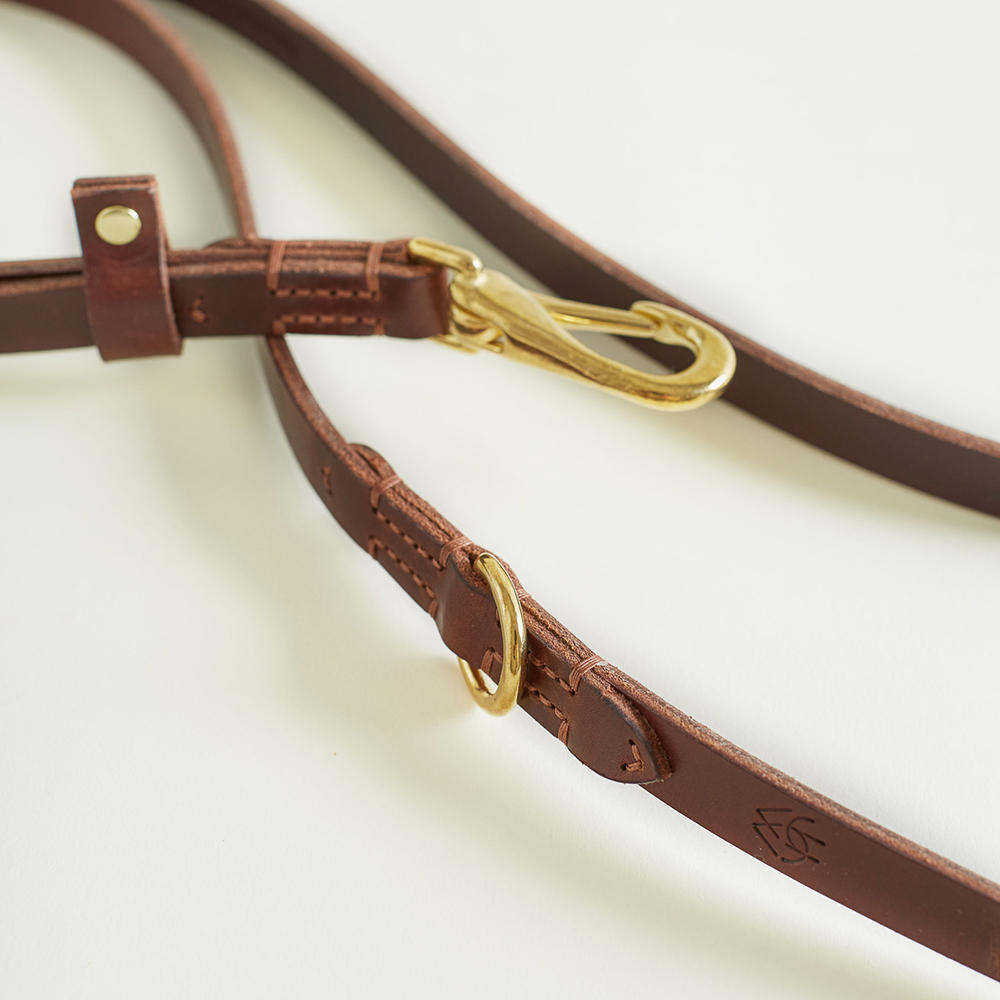 Helen Wells »Body« Cross Body Leash, Chestnut, 150 cm 