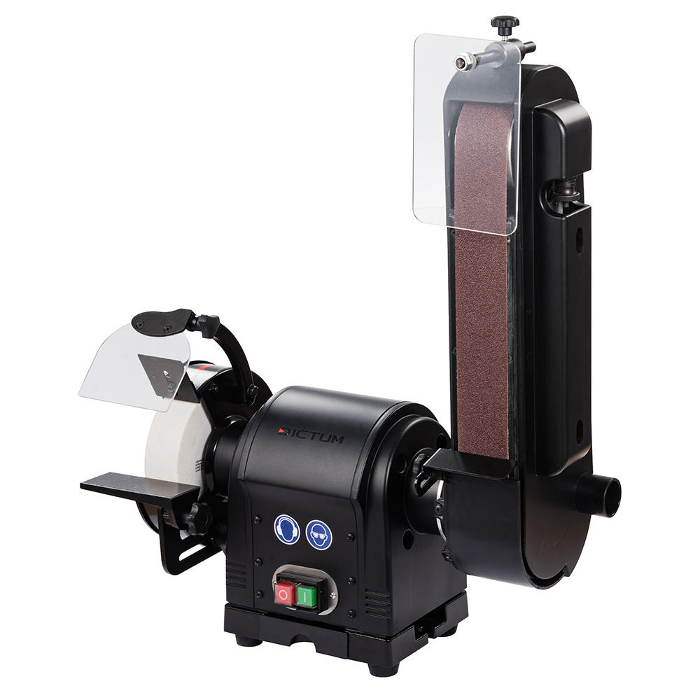 DICTUM® Stand-Bandschleifer, DS 150 L inkl. Bandschleifeinrichtung BS 50/55