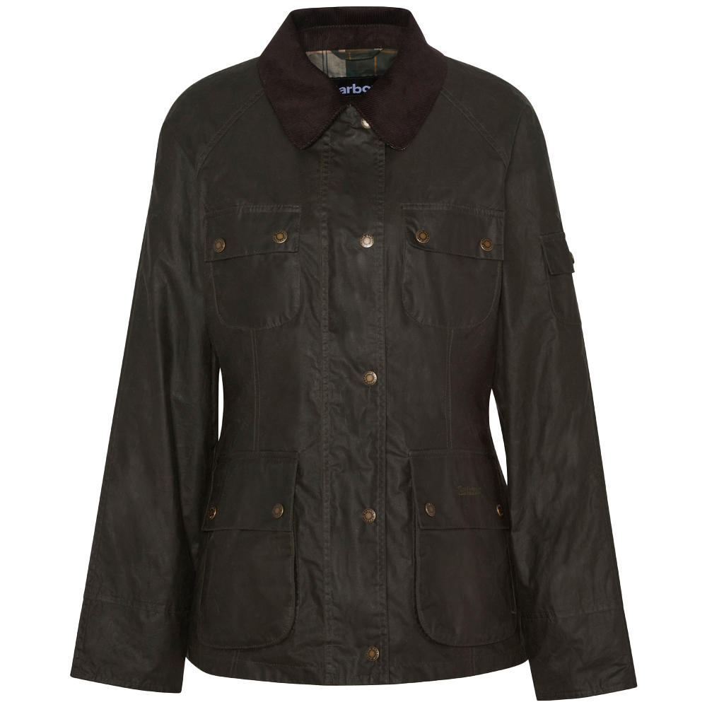 Barbour Damen-Wachsjacke »Arlo Utility«