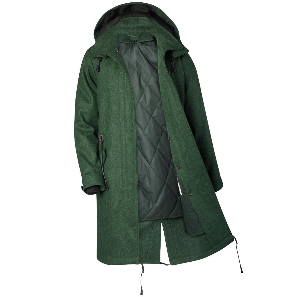 Damen Lodenparka, grün