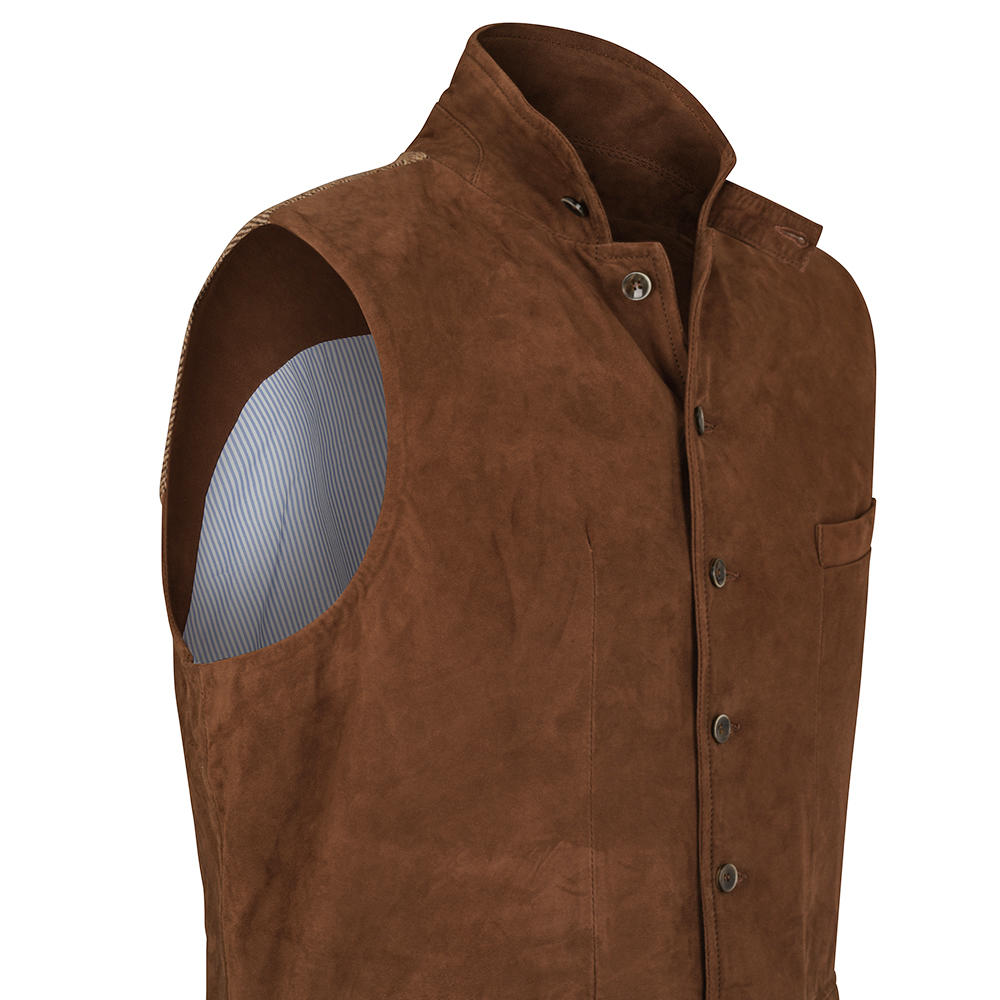 Herren Leder-Weste »Dandy«