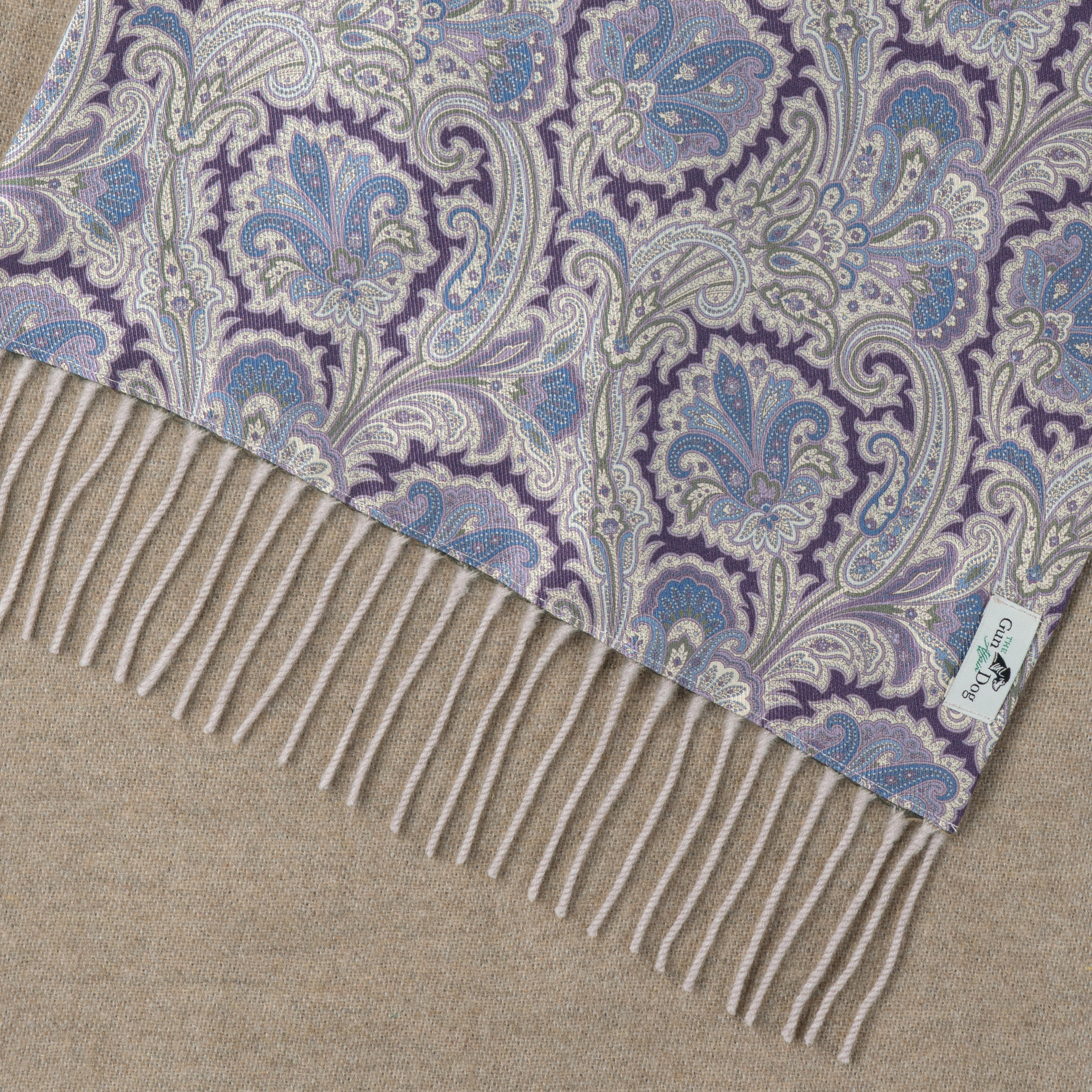 The GunDog Affair Double-faced Scarf, Cashmere & Silk