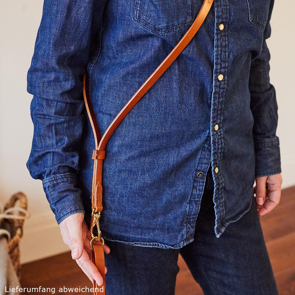 Helen Wells »Body« Cross Body Leash, Chestnut, 150 cm 