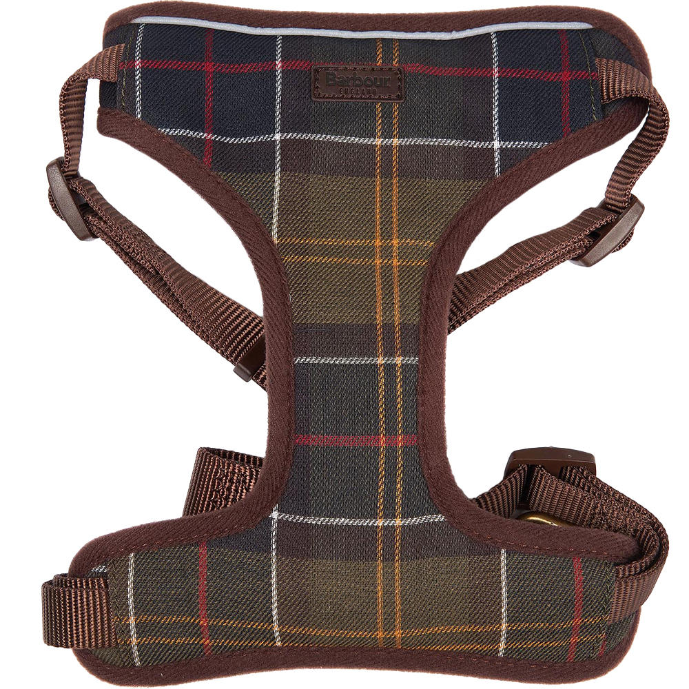 Barbour Hundegeschirr Travel and Exercise, classic tartan
