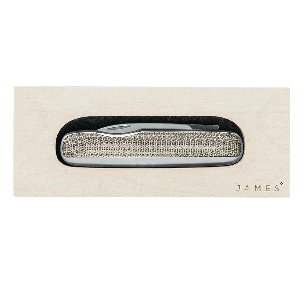 The James Brand® Pike Klappmesser, Micarta grün