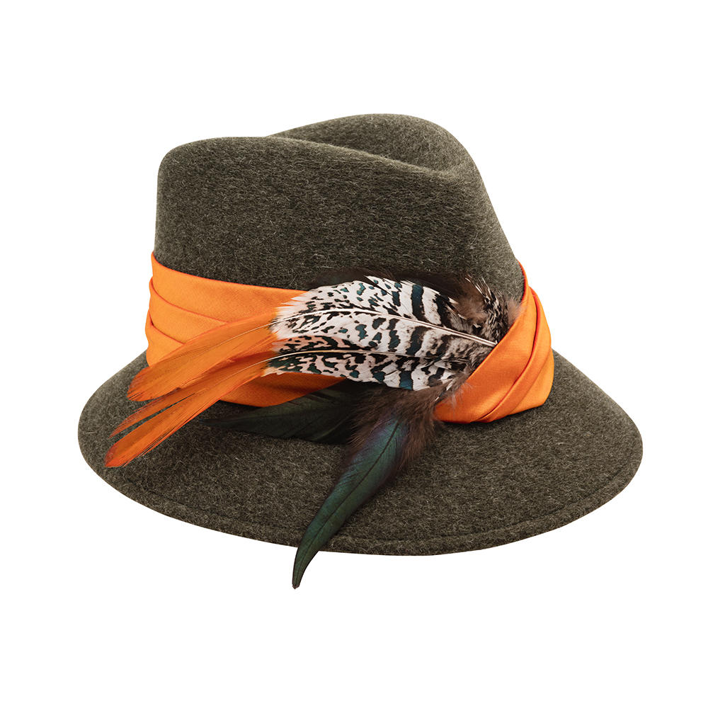 Damenhut »Leni«, mit Federschmuck
