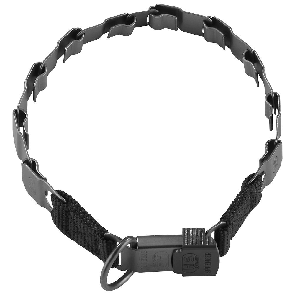 NeckTech Fun mit ClicLock, Edelstahl, schwarz matt, 60 cm