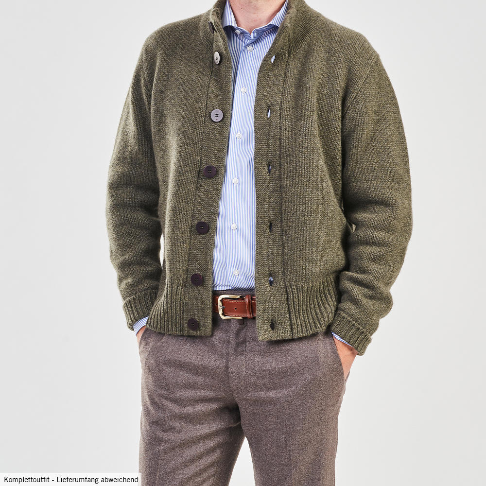 Herren Kaschmir-Strickjacke Steve