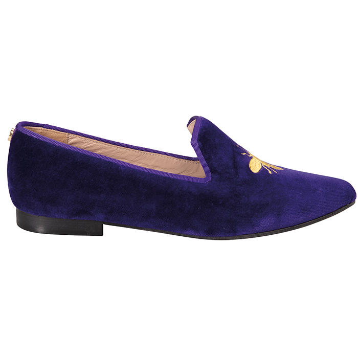 Damen Samt Loafer »Bee«