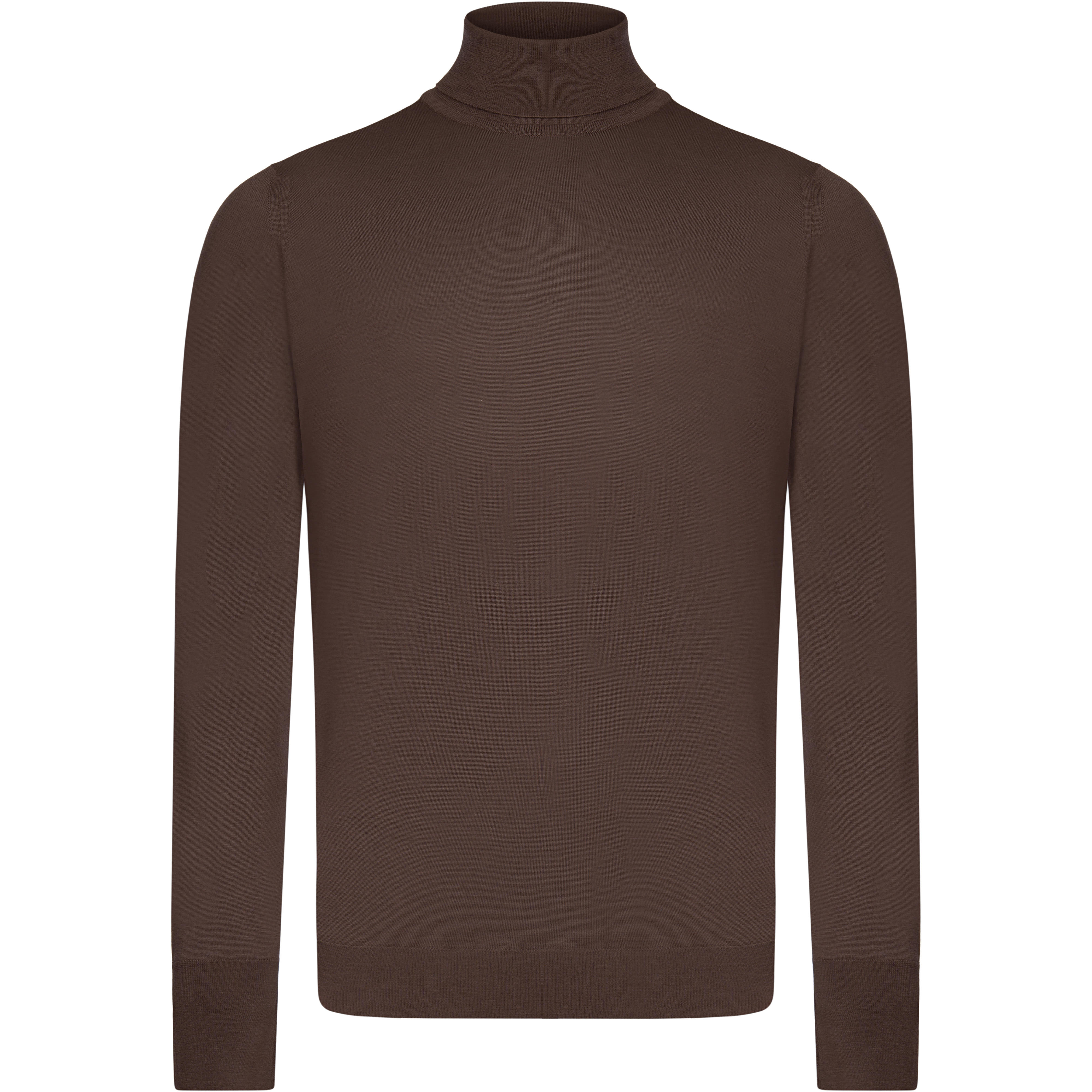 John Smedley Men's Turtleneck Sweater, Extra-fine Merino