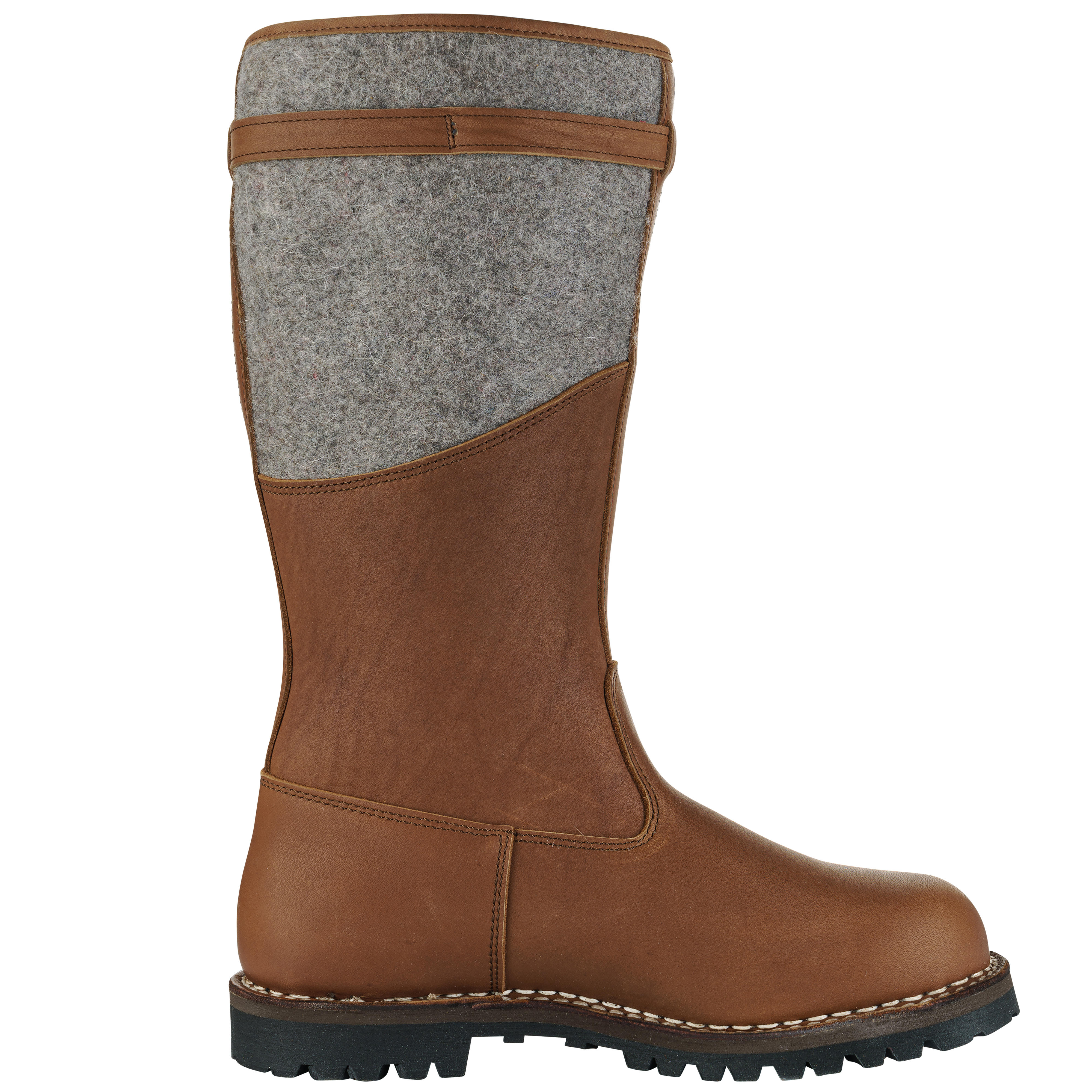 Herren Stiefel Stiefel Echtes Lammfell Bertl Jagdstiefel