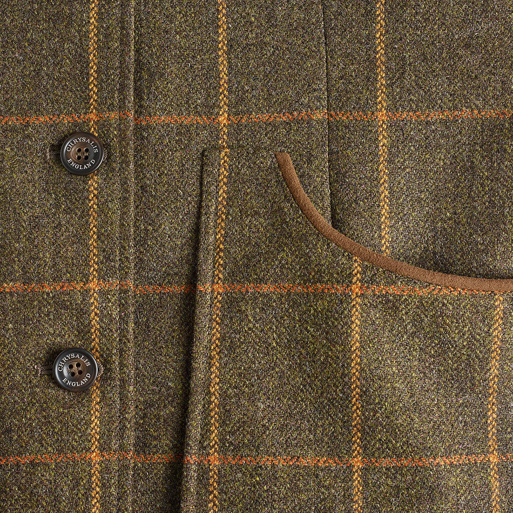 Chrysalis Ladies Shooting Vests, Tweed, Check