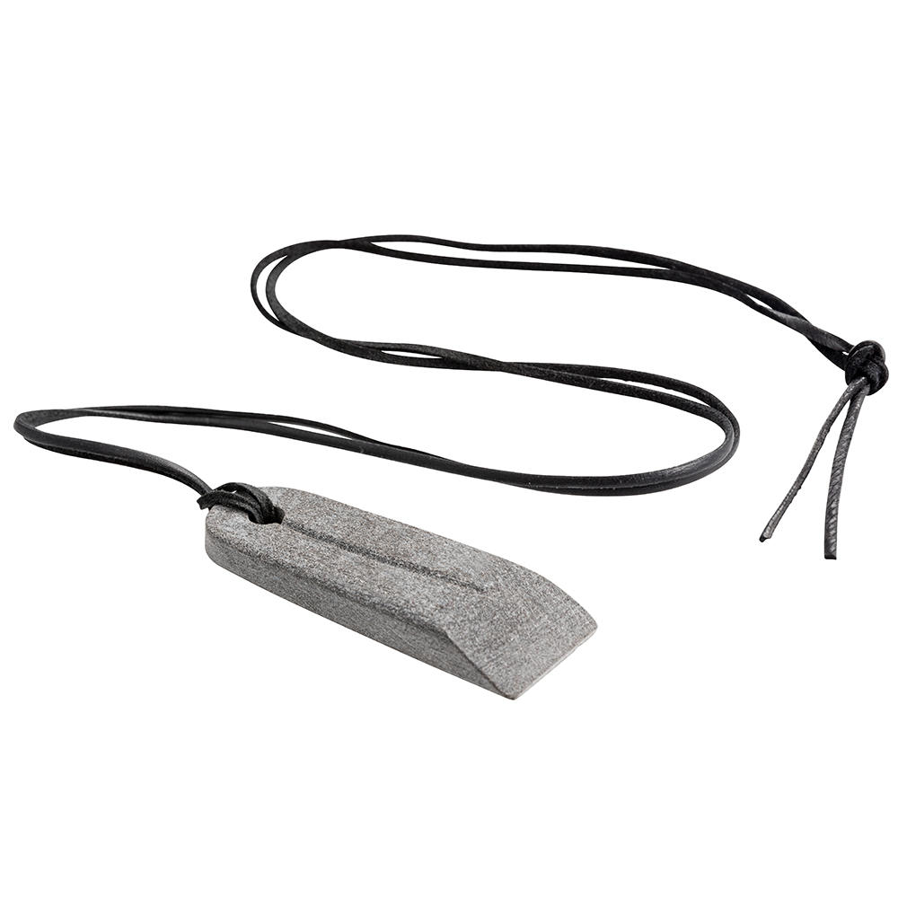 Viking Necklace with Sharpening Stone Pendant