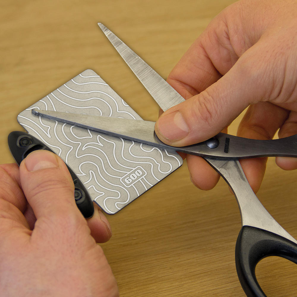 M. Power Tools DC™ Diamant-Schärfkarte mit Griff, fein/grob