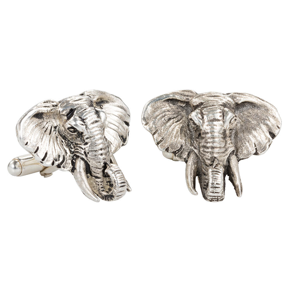 Boutons de manchettes »Éléphant«