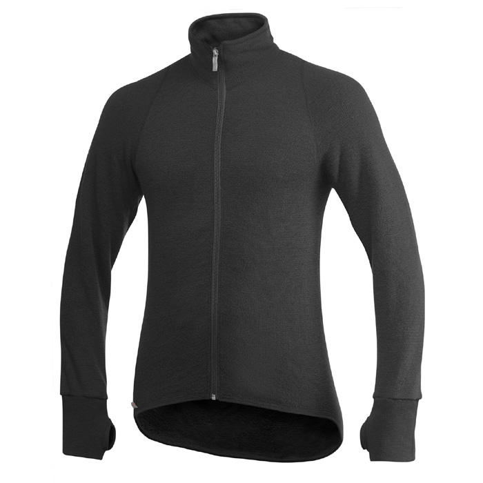 Woolpower® Strickjacke, schwarz, 600 g/m²