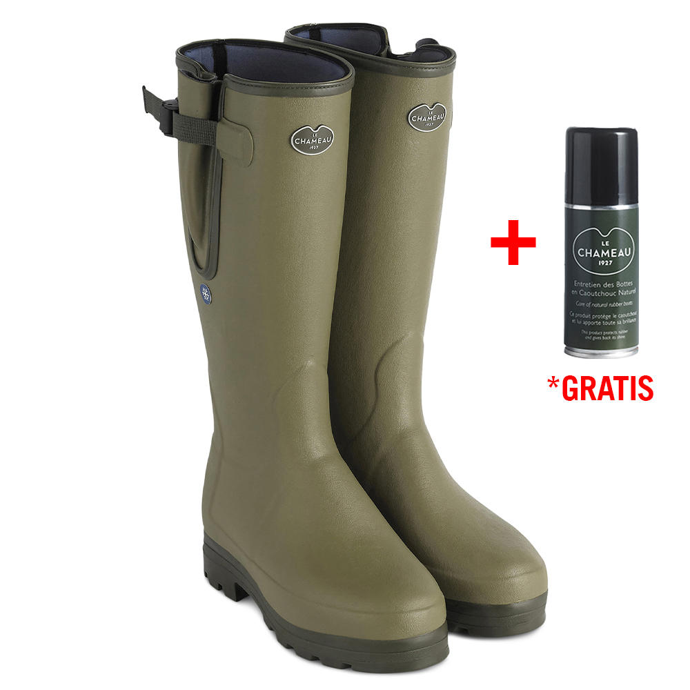 Le Chameau Herren-Gummistiefel Vierzonord Plus, Neoprenfutter
