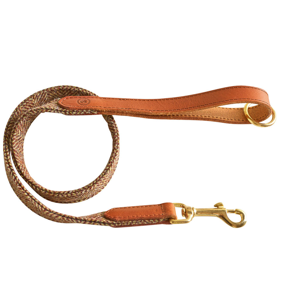 Helen Wells Hundeleine »Tweed Classic«, beech, 80 cm 