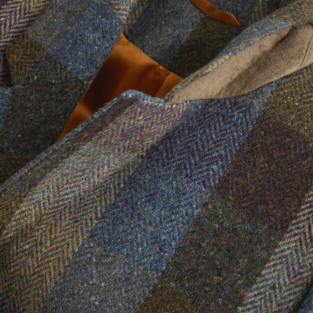 Damenblazer Fischgrat Donegal Tweed