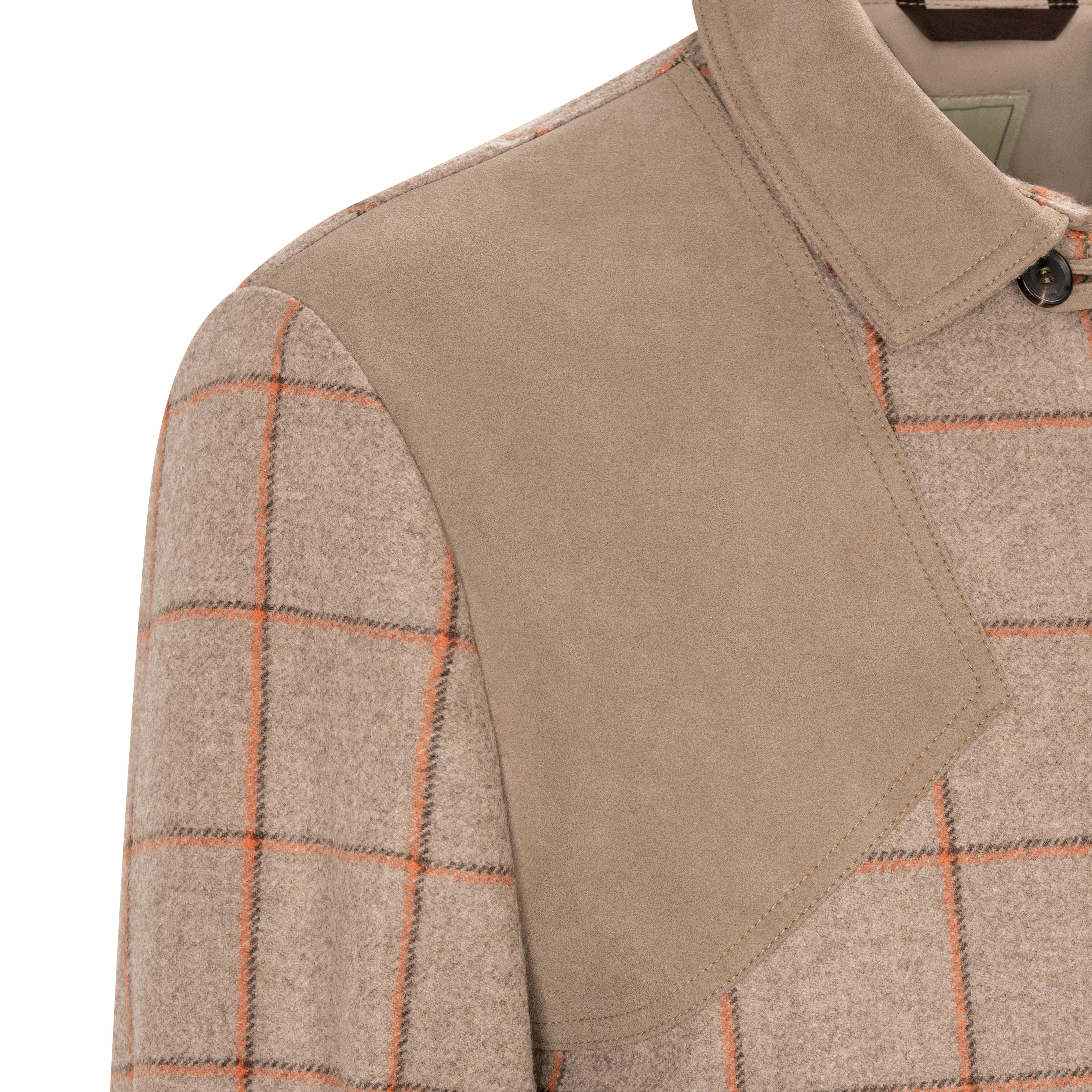 The GunDog Affair Herren-Shootingjacket »Mersey«, beige/orange